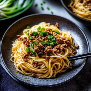 Asian Ground Beef Noodles
