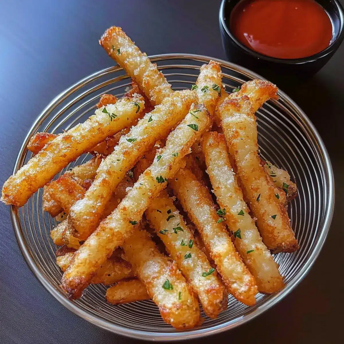 Crispy Mashed Potato Fries