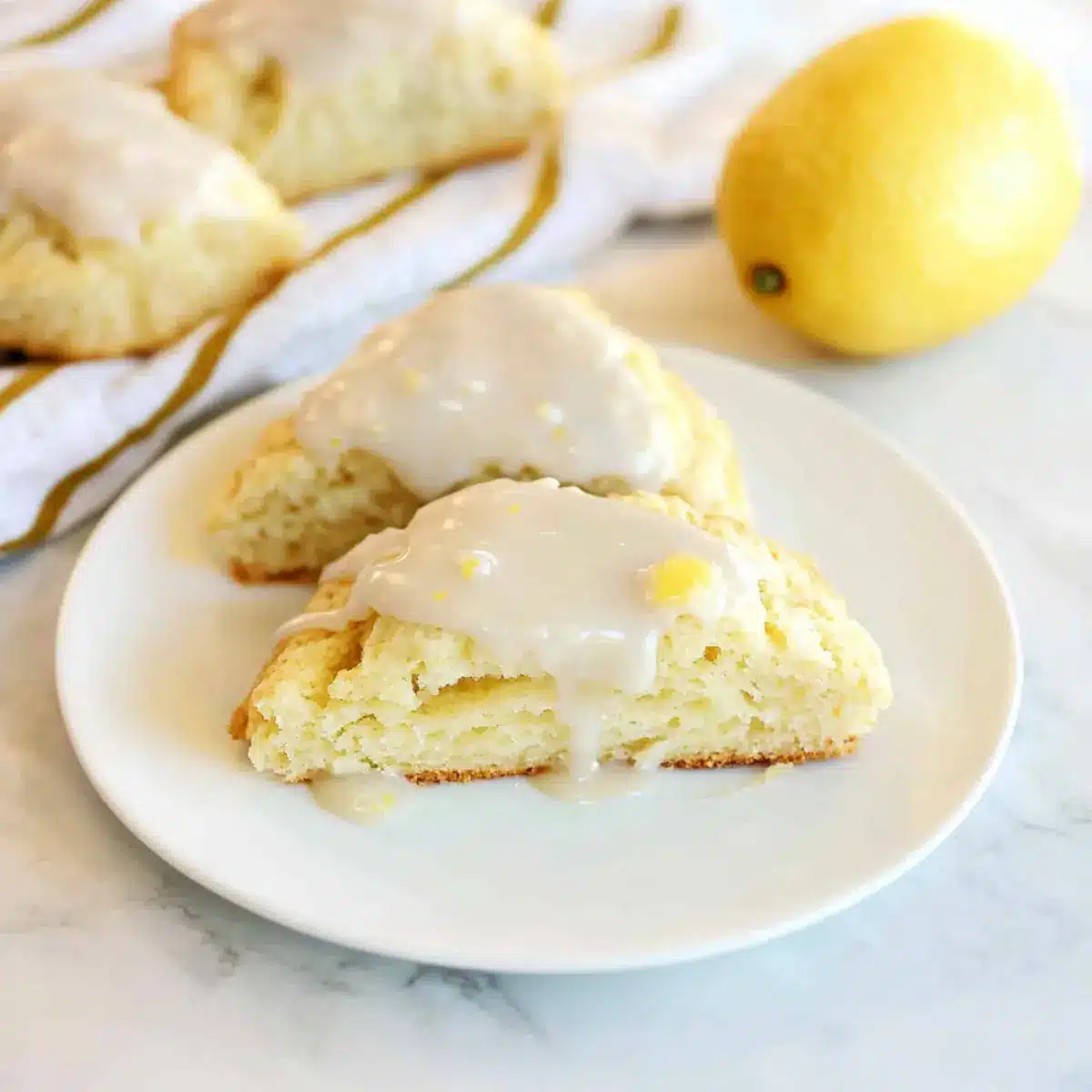Lemon scones