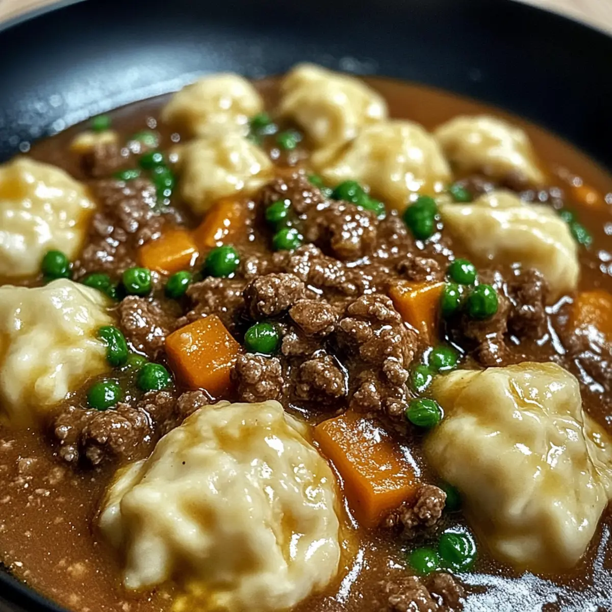 Ground Beef and Dumplings: A Hearty Delight Awaits!