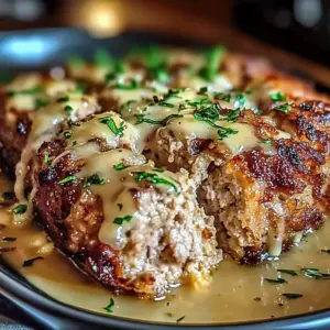Irresistible Garlic Parmesan Chicken Meatloaf Recipe