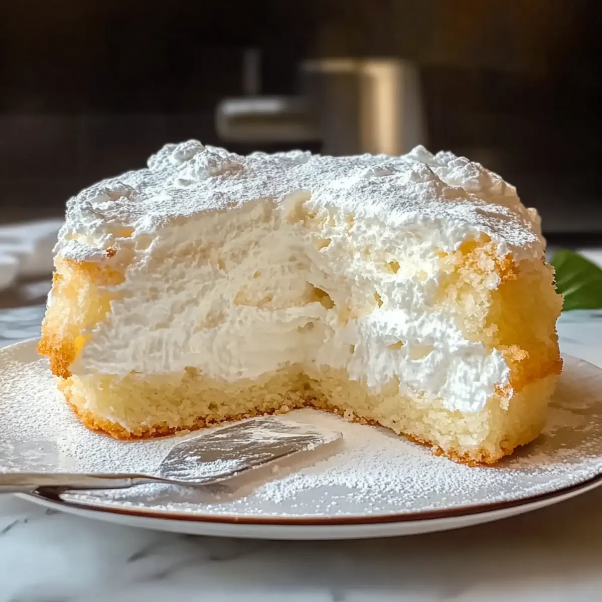 Light & Fluffy Yogurt Cloud Cake