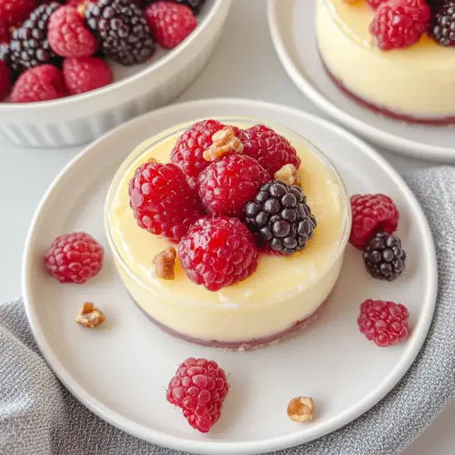No-Bake Greek Yogurt Jello Cheesecake