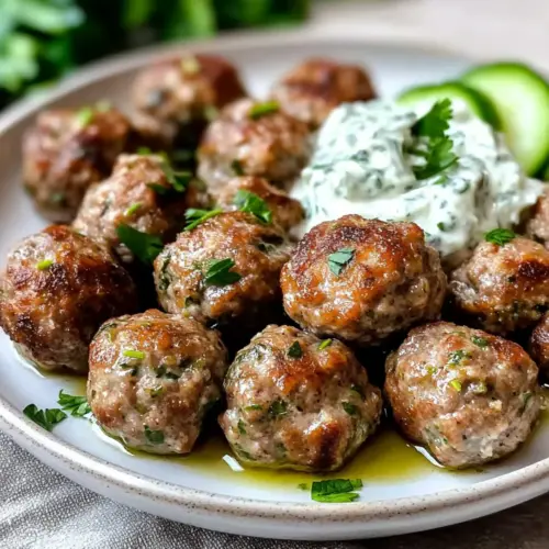 Irresistible Greek Meatballs: A Mediterranean Delight