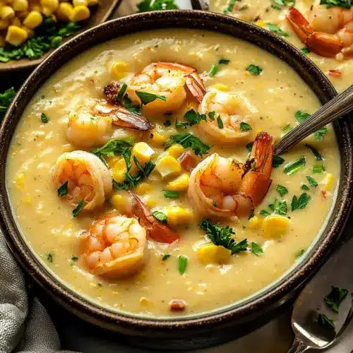 New Orleans Shrimp and Corn Bisque