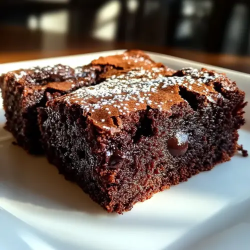 Delicious Flourless Greek Yogurt Brownies for a Healthy Treat