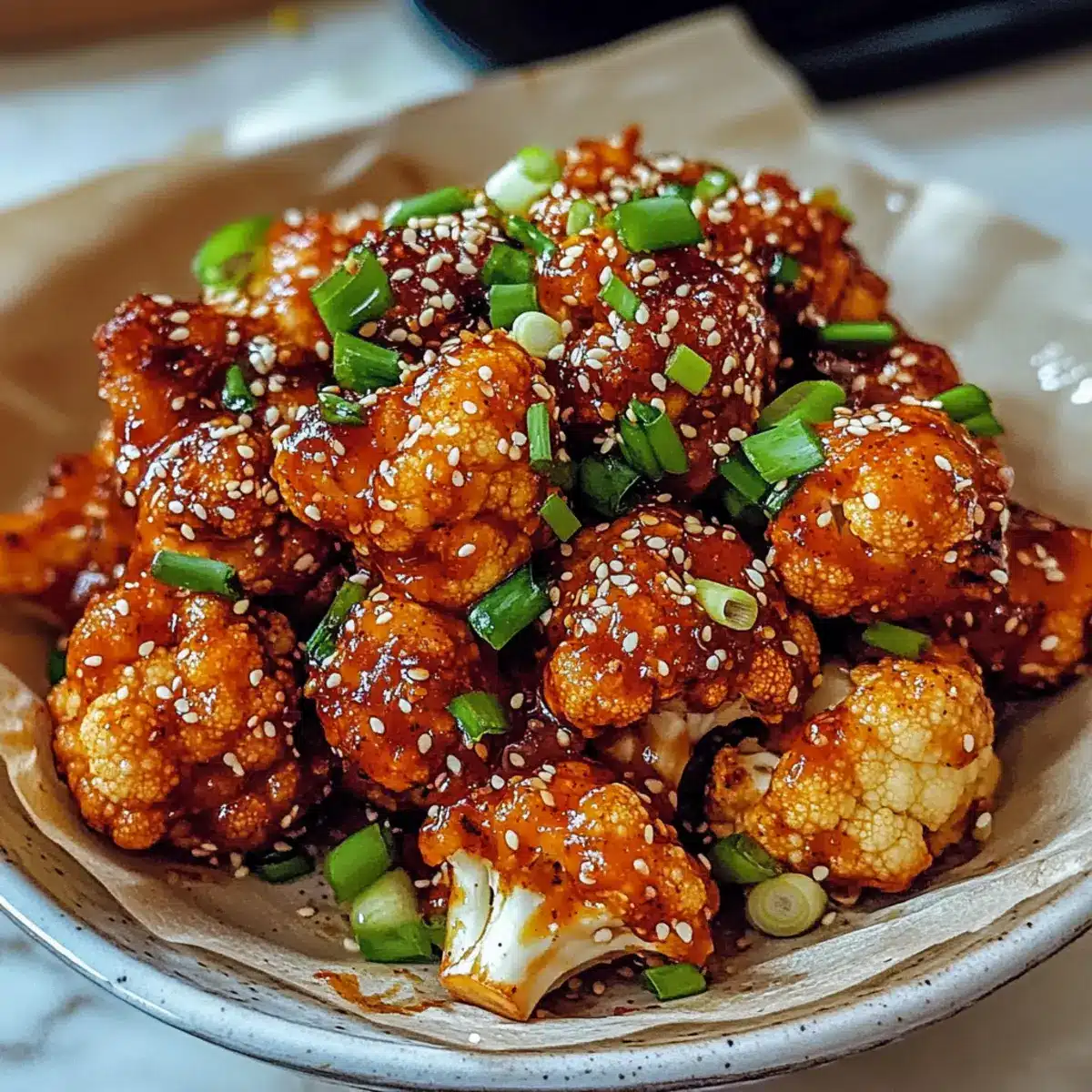 Korean Baked Cauliflower