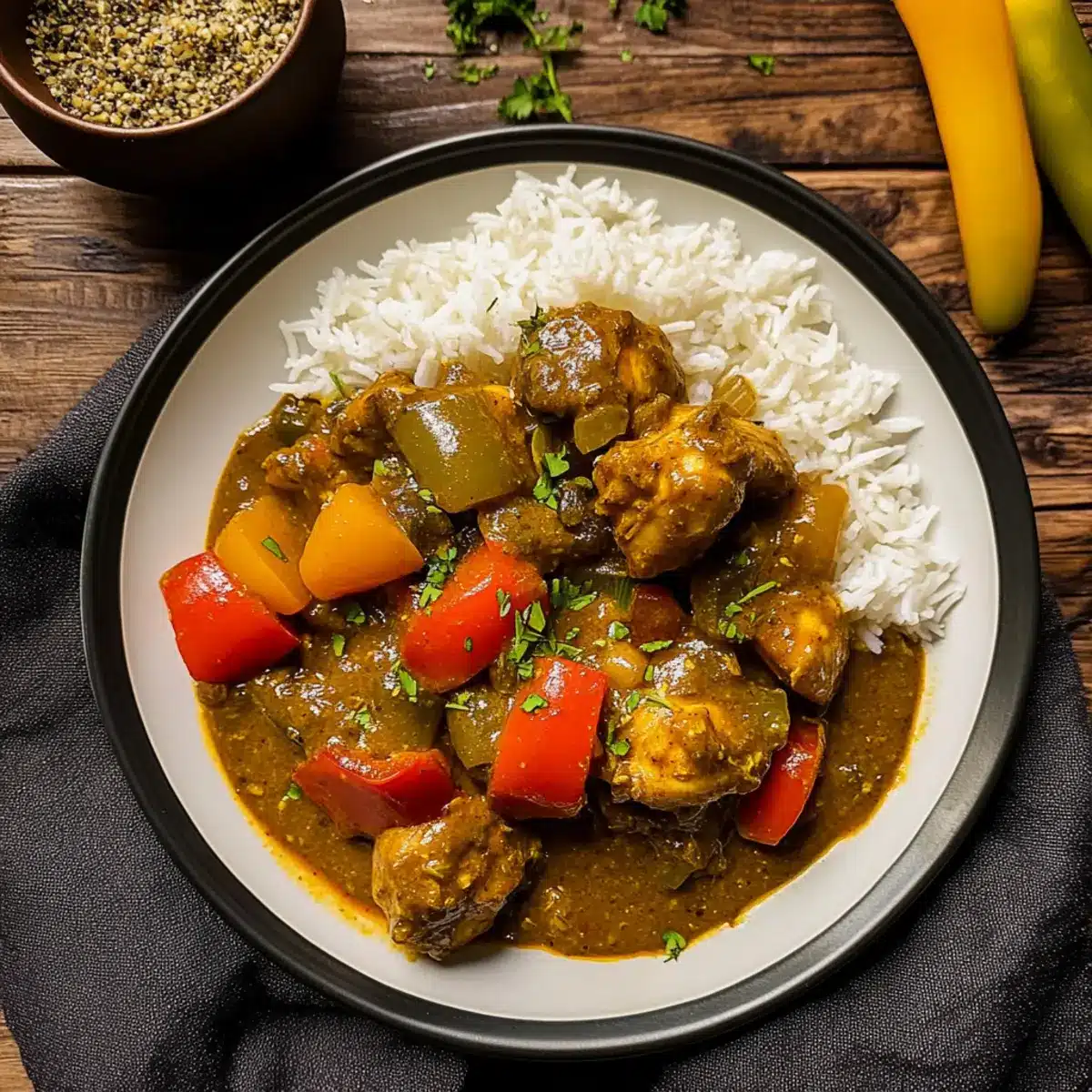 Jamaican Curry Chicken