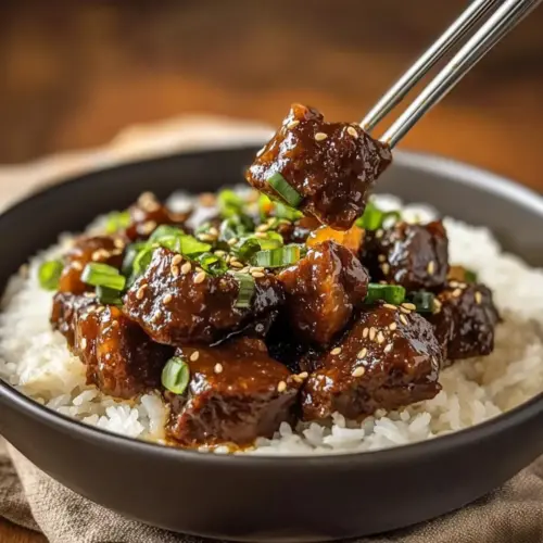 Braised Asian-Style Beef Bites: Melt-in-Your-Mouth Tenderness