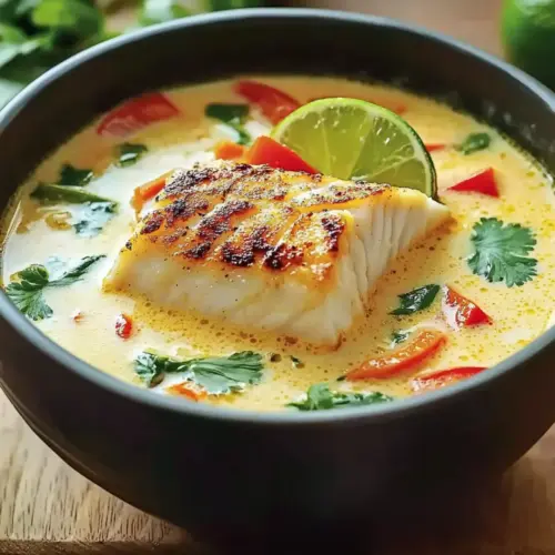 Coconut Lime Fish Soup Recipe