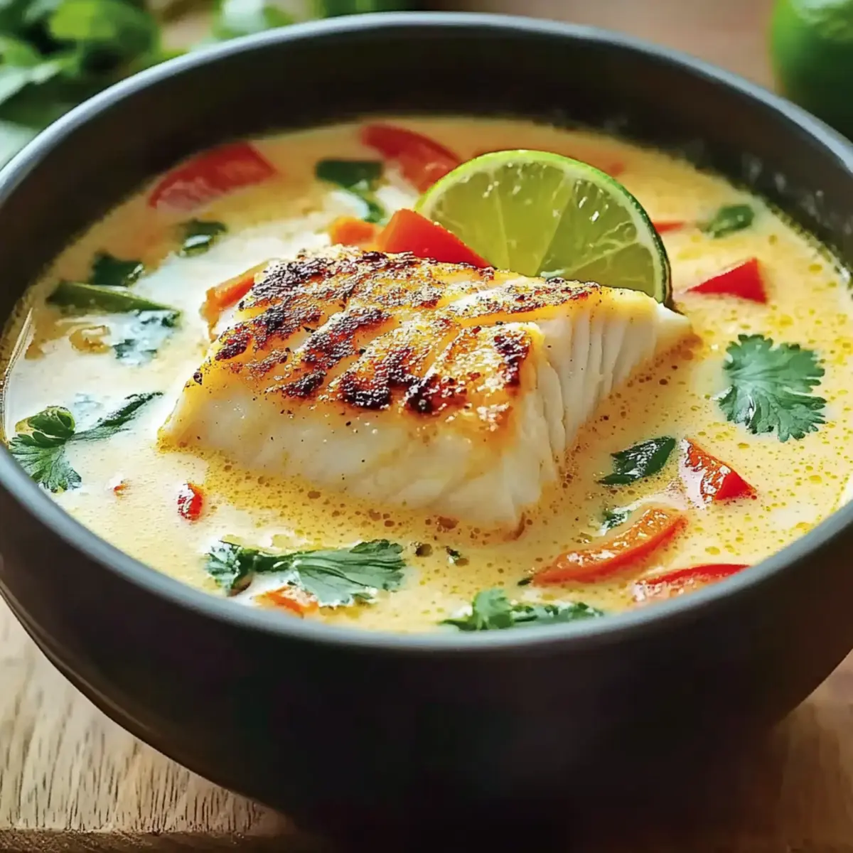 Coconut Lime Fish Soup Recipe