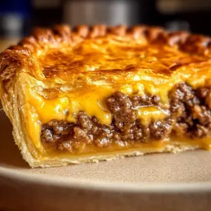 Homemade Cheeseburger Pie