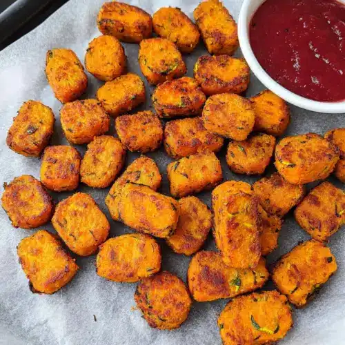 Sweet Potato Zucchini Tots