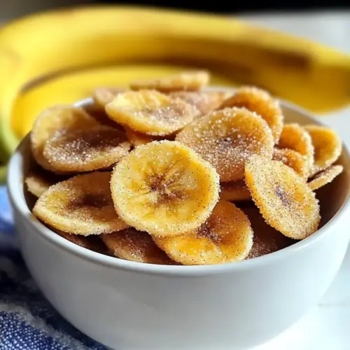 Cinnamon Banana Chips