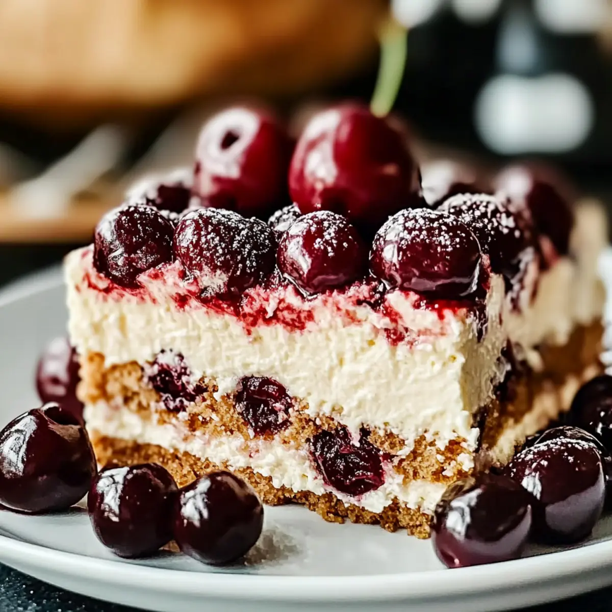 Cherry Amaretto Tiramisu