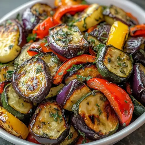 Roasted Mediterranean Greek Vegetables