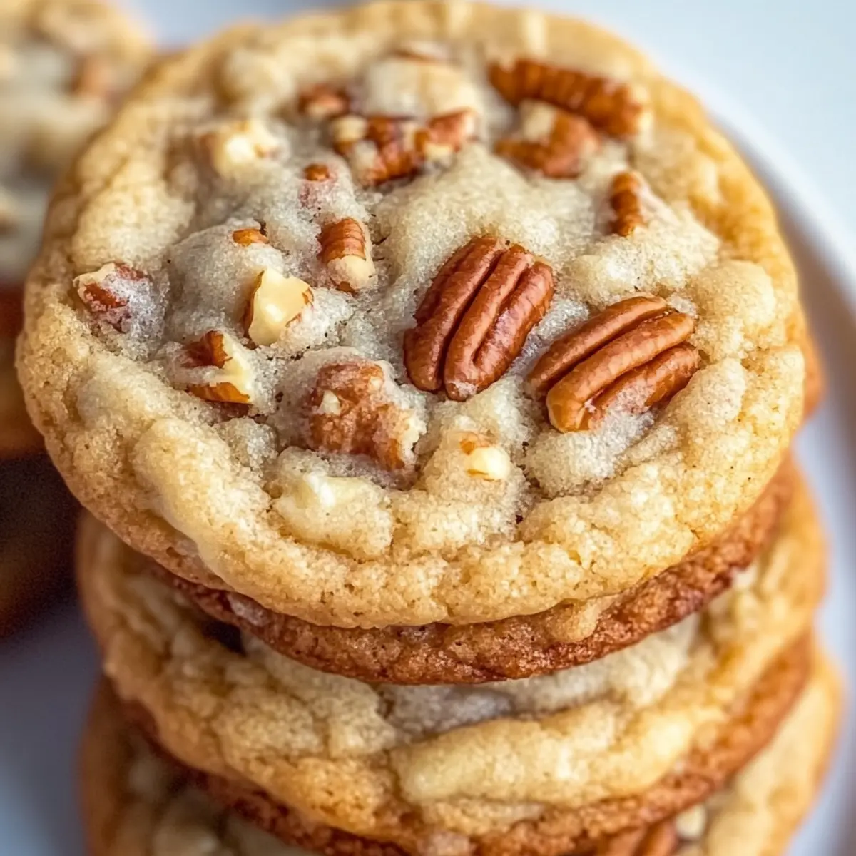 Soft & Chewy Butter Pecan Cookies