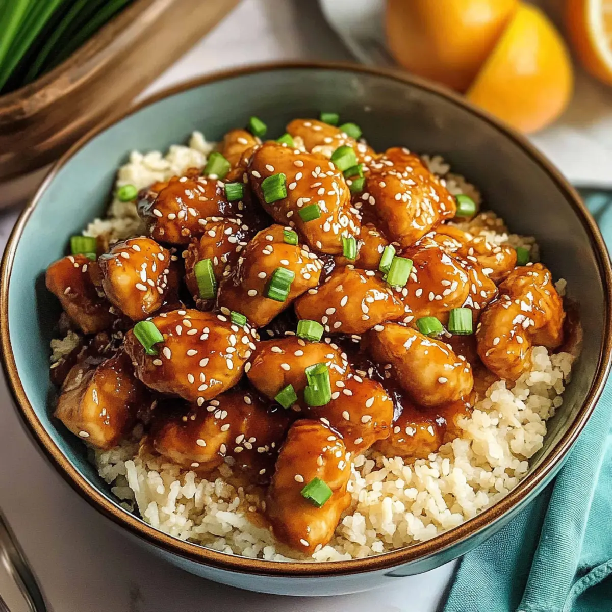 Irresistible Crockpot Orange Chicken