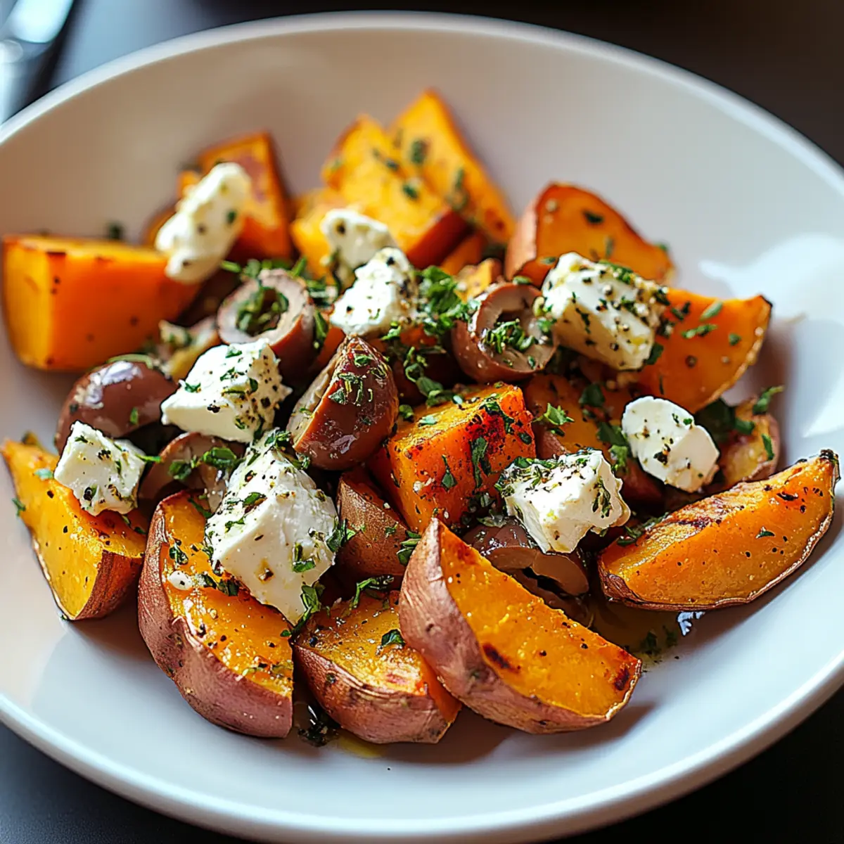 Mediterranean Sweet Potatoes