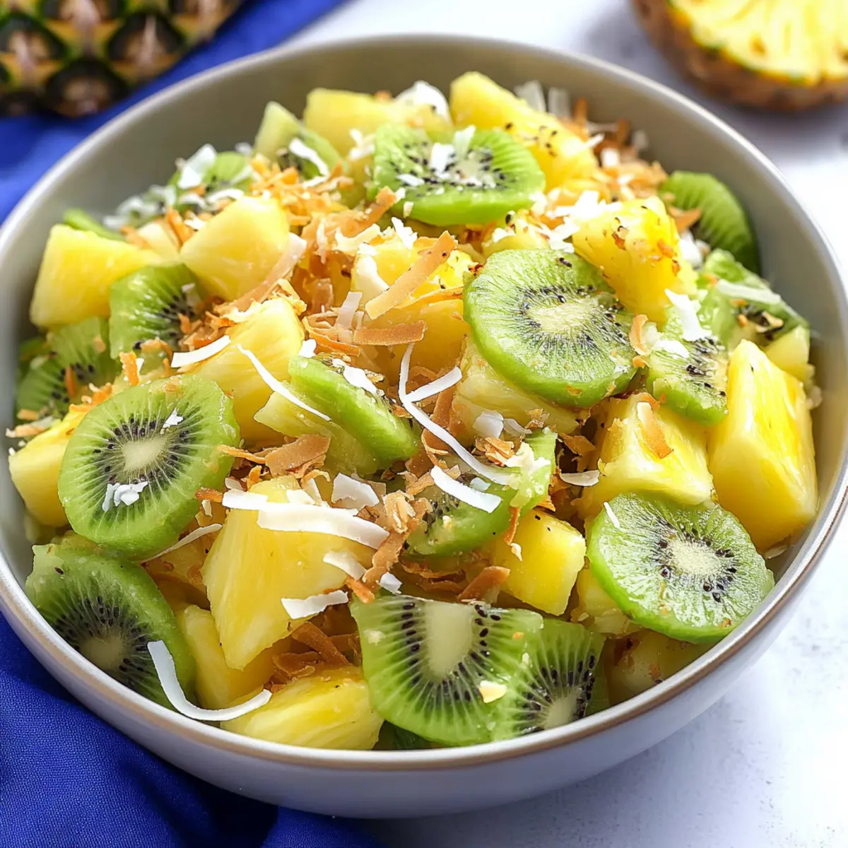 Pineapple Kiwi Salad