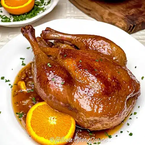 Duck with Orange Sauce