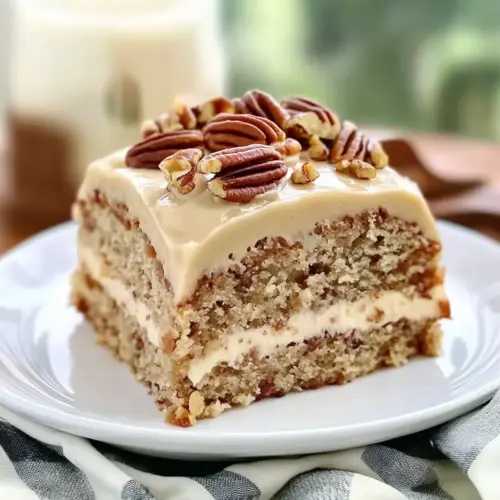 Butter Pecan Bliss Cake