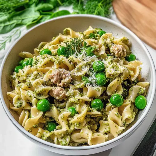 Herby Spring Pasta Salad With Protein