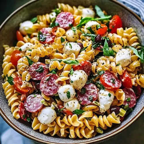 Zesty Italian Pasta Salad