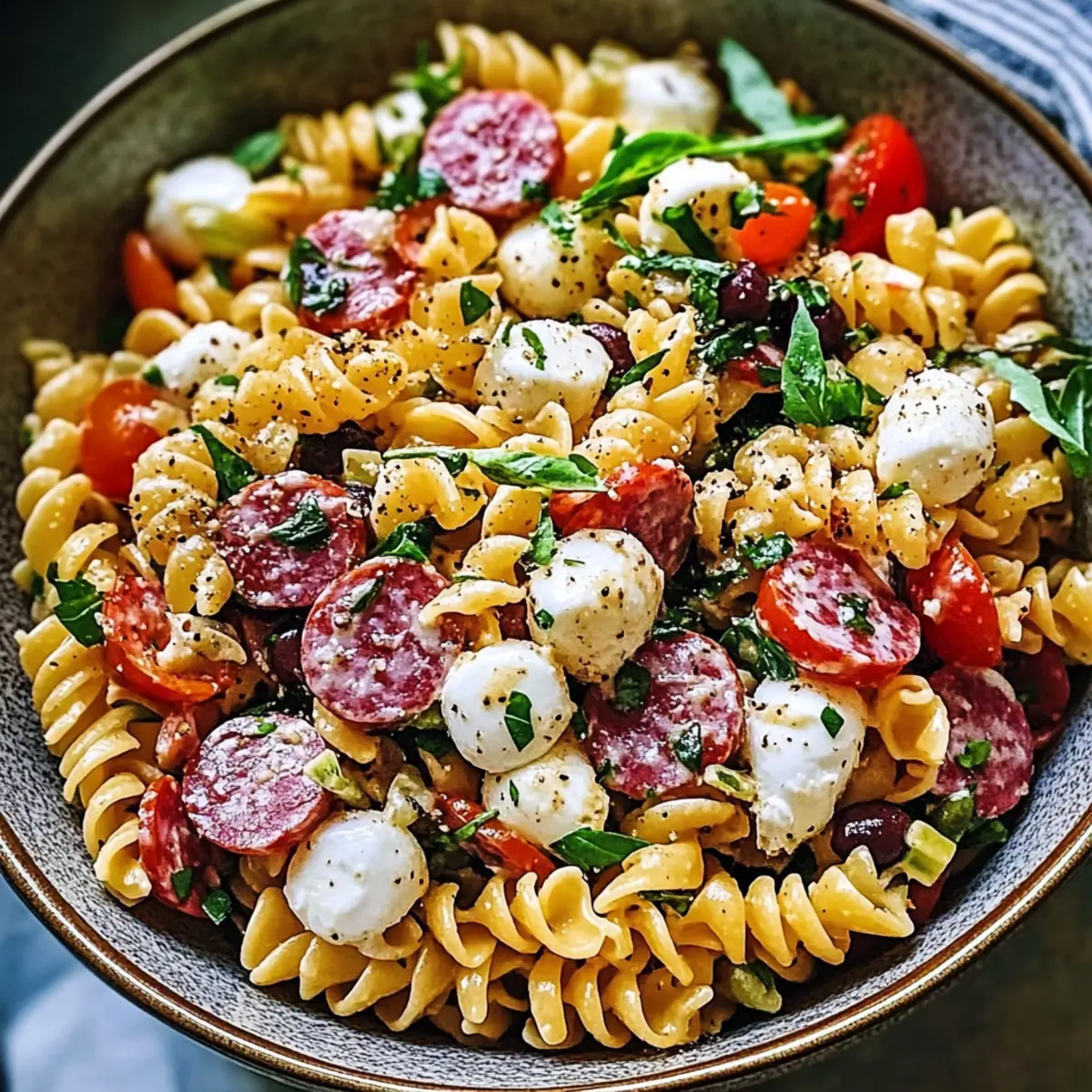 Zesty Italian Pasta Salad