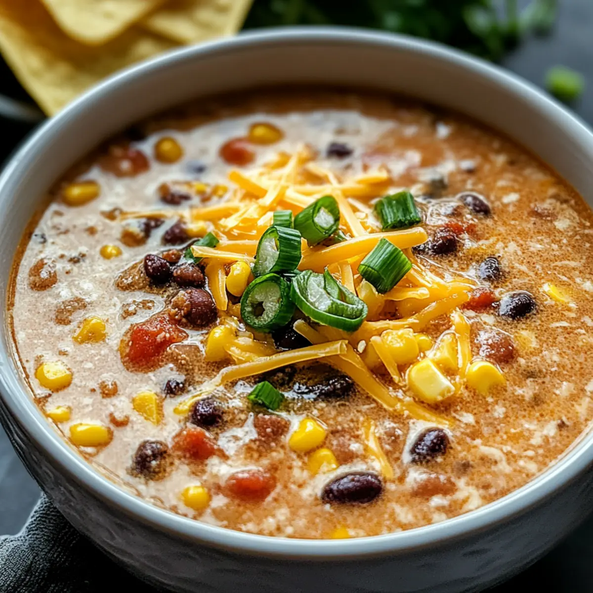 Slow Cooker Nacho Soup