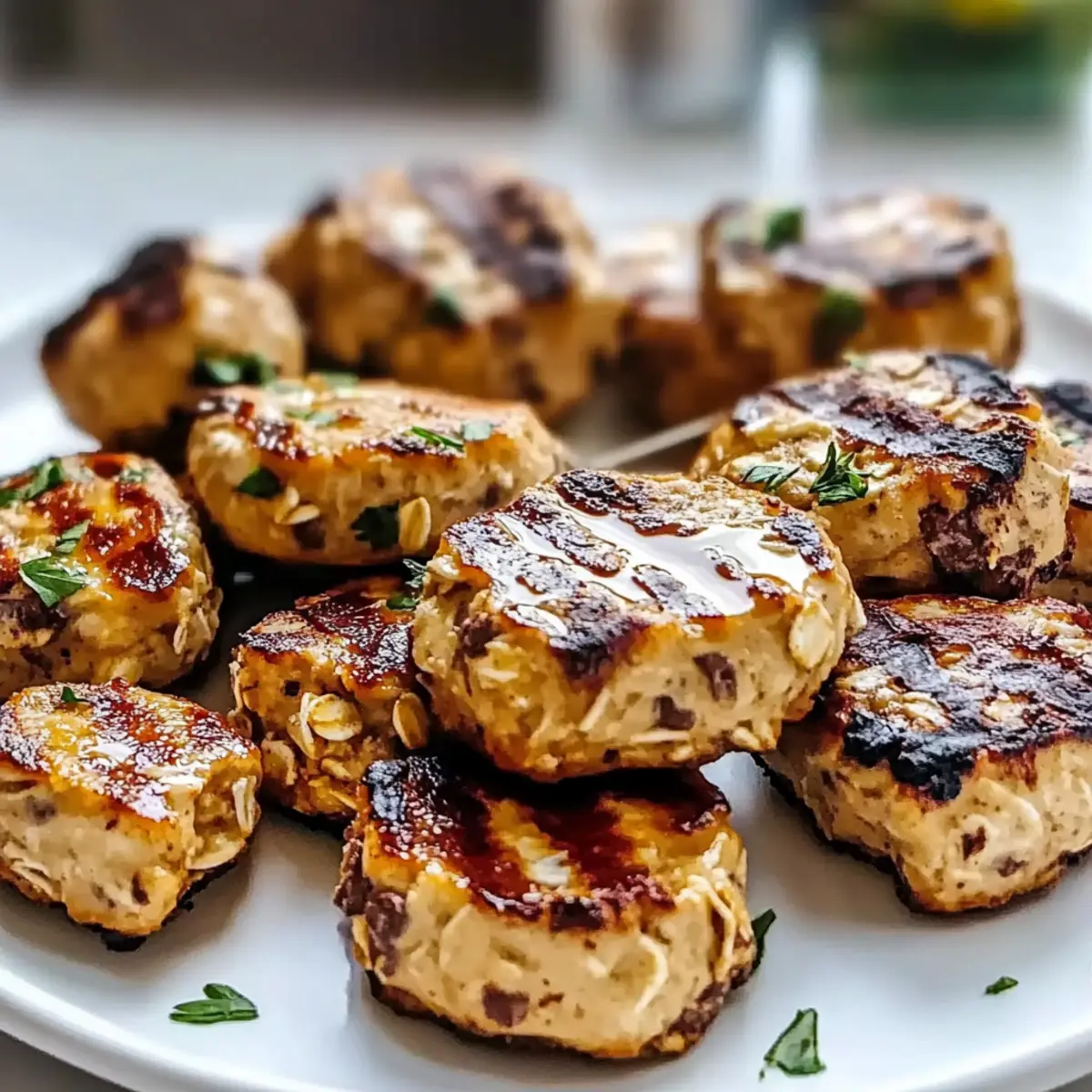 Easy Greek Marinated Chicken Kabobs