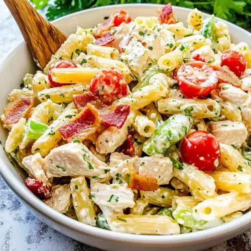 Chicken Club Pasta Salad