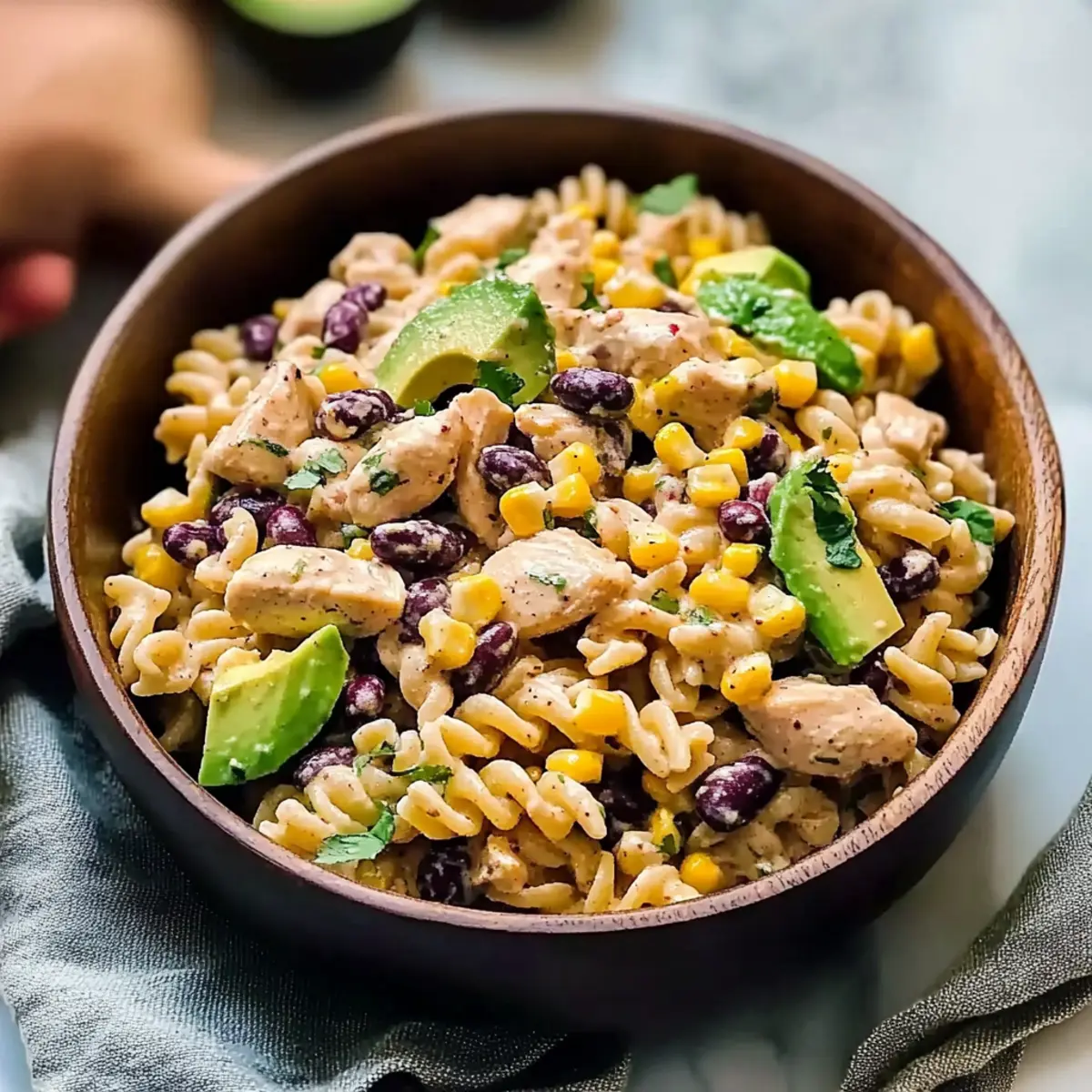 Chipotle Chicken Pasta Salad