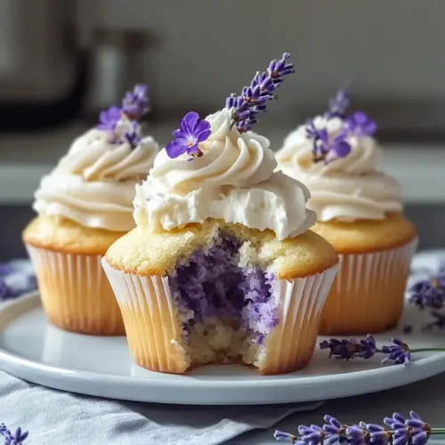 Lavender Honey Cupcakes