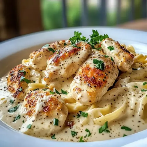 Creamy Keto Chicken Alfredo