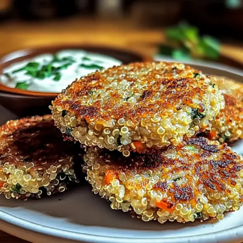 Crunchy Quinoa Veggie Patties