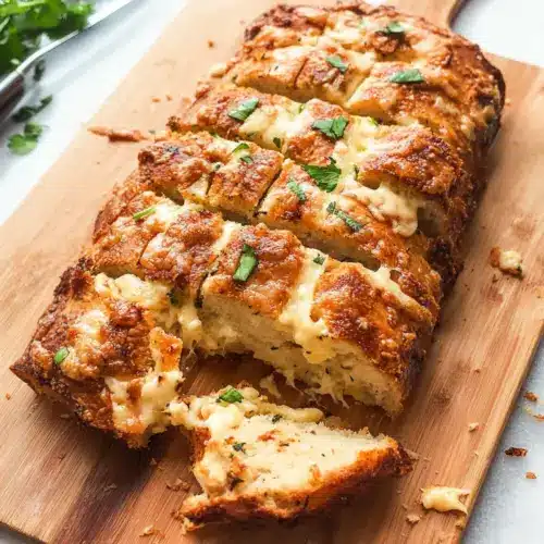 Gridded Cheesy Bread