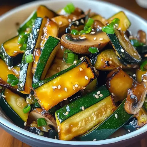 Zucchini Hibachi Style