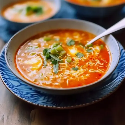 Tomato Egg Drop Soup