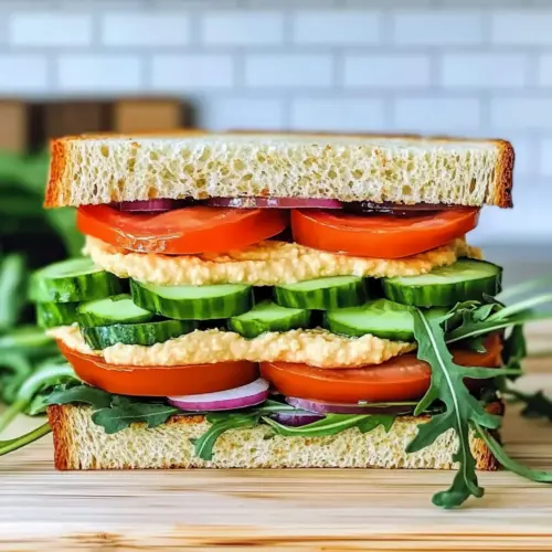 Mediterranean Veggie Sandwich