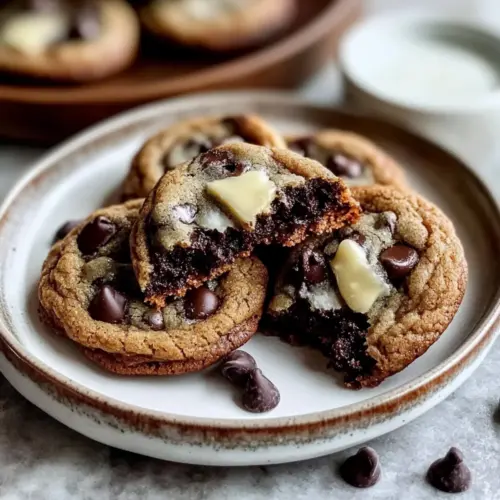 Inside Out Chocolate Chip Cookies