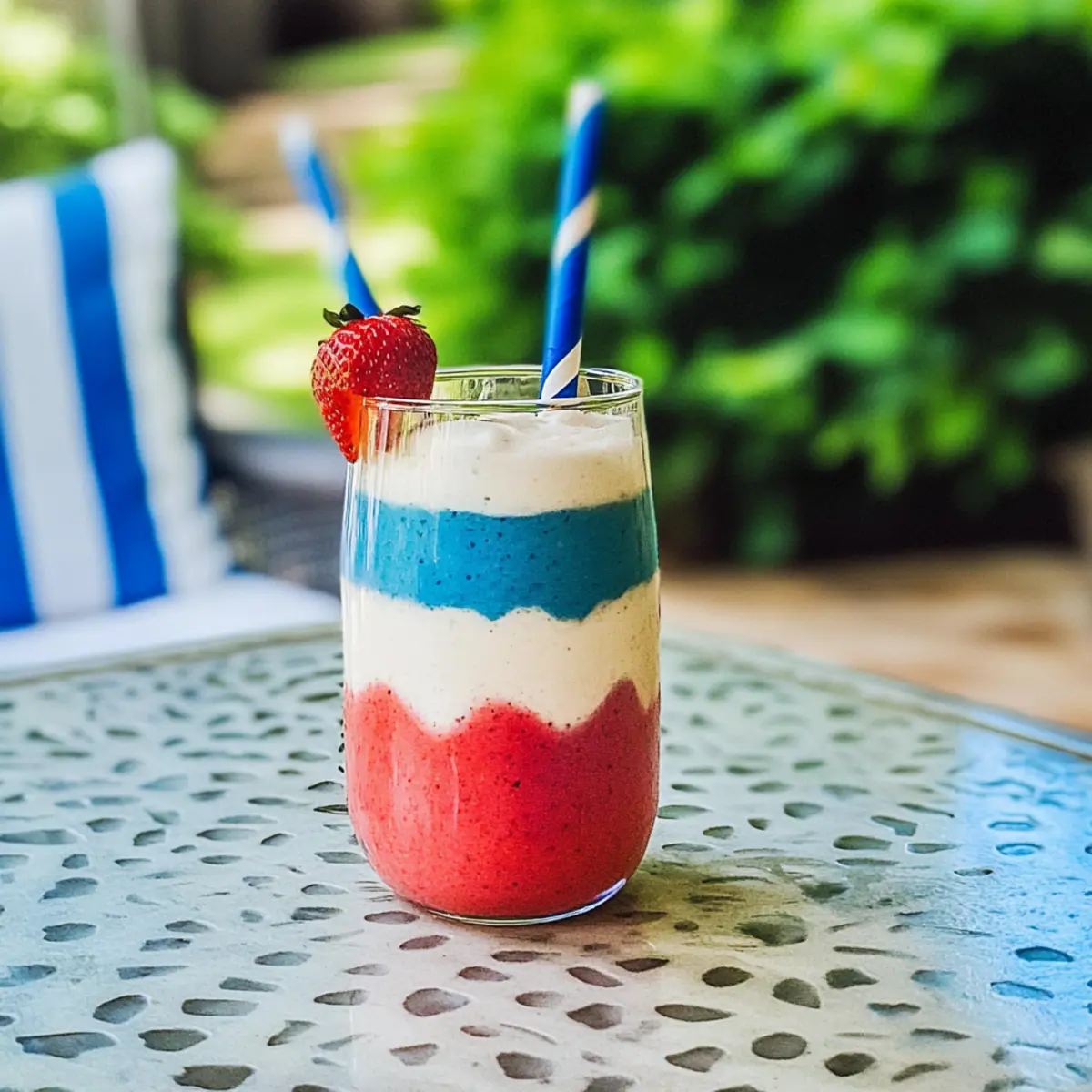 Patriotic Dairy Free Smoothie