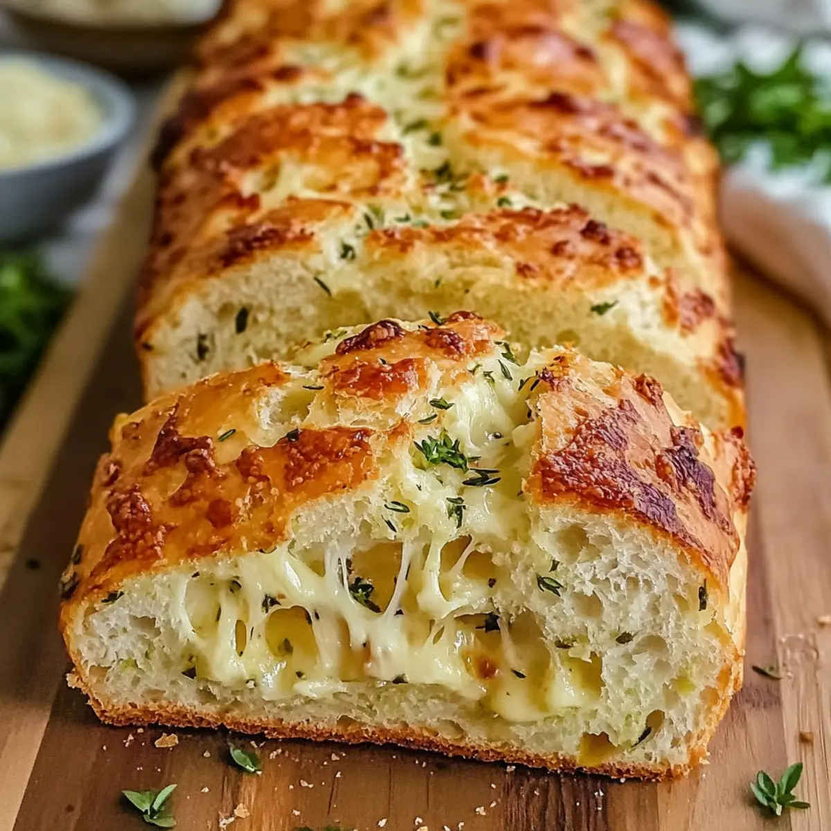 Italian Herb and Cheese Bread