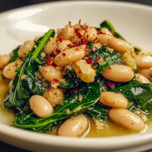 Spinach and White Beans