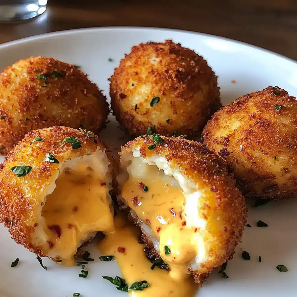 Crispy Arancini with Calabrian Chili Aioli