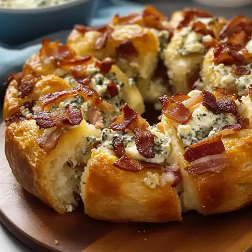 Bacon Gorgonzola Pull Aparts