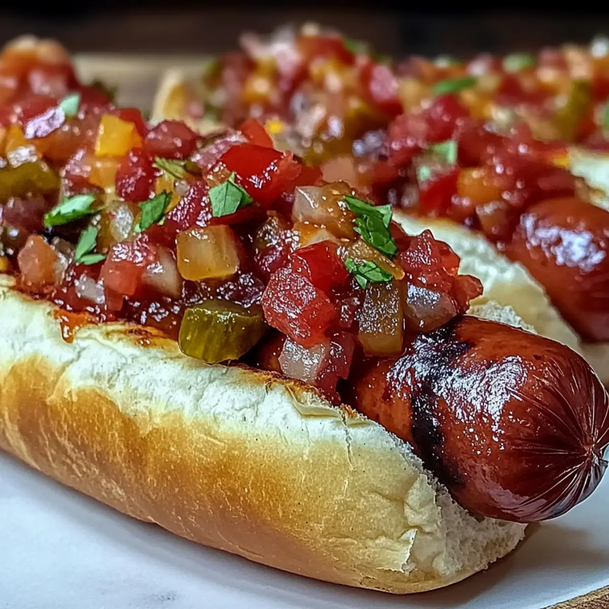 Flavorful Firecracker Hot Dogs