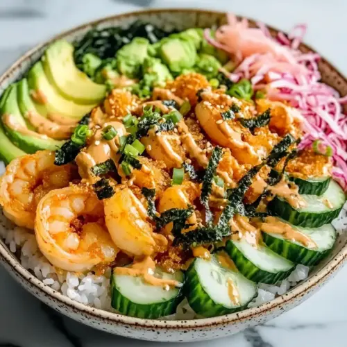 Shrimp Sushi Bowl Recipe