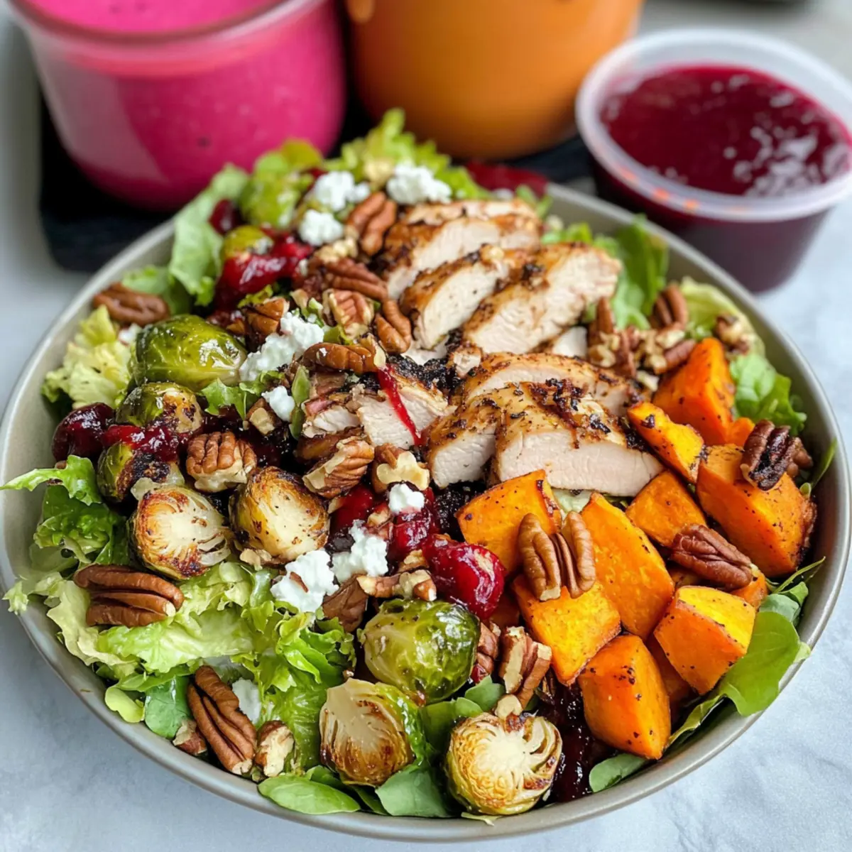 Copycat Sweetgreen Chicken Brussels Salad