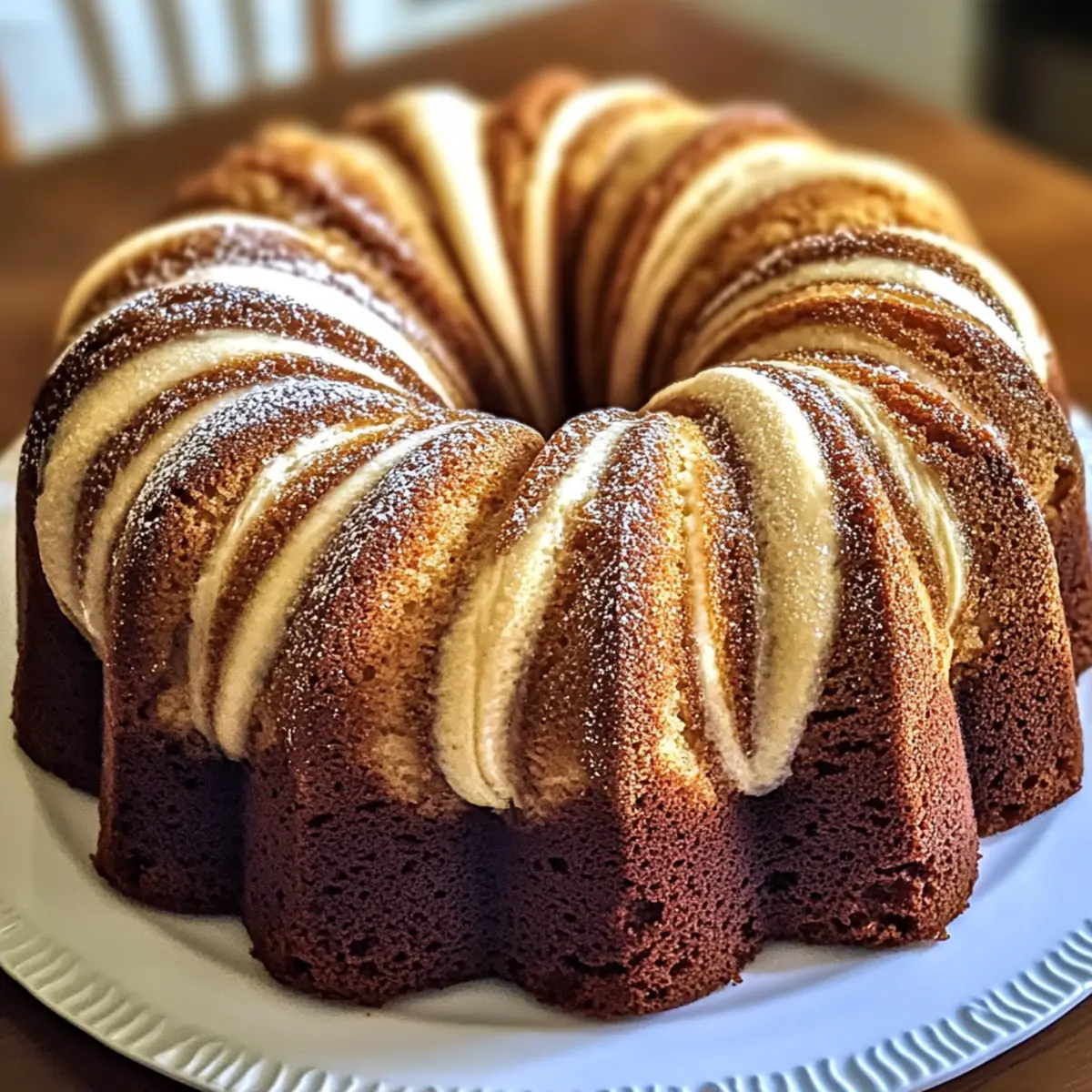 Cinnamon Swirl Bundt Cake